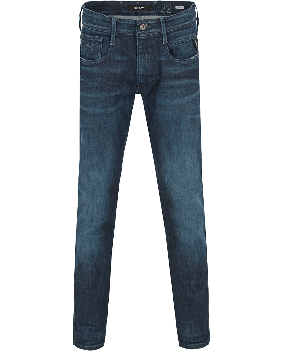 Herre | Jeans | Replay | M914 Anbass Waterzero Jeans Blue