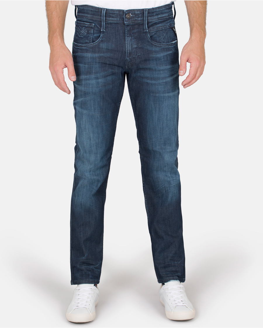 Herre | Jeans | Replay | M914 Anbass Waterzero Jeans Blue
