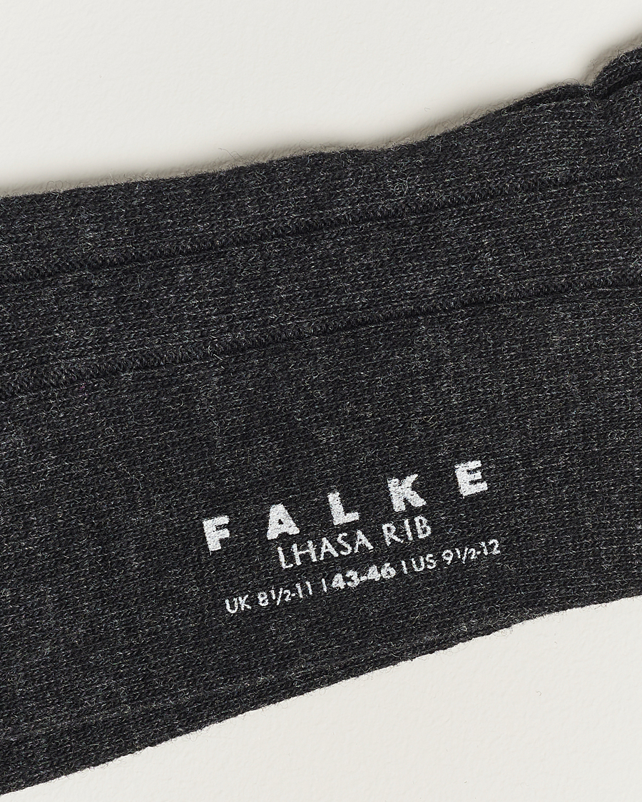 Herre | Almindelige sokker | Falke | Lhasa Cashmere Socks Antracite Grey