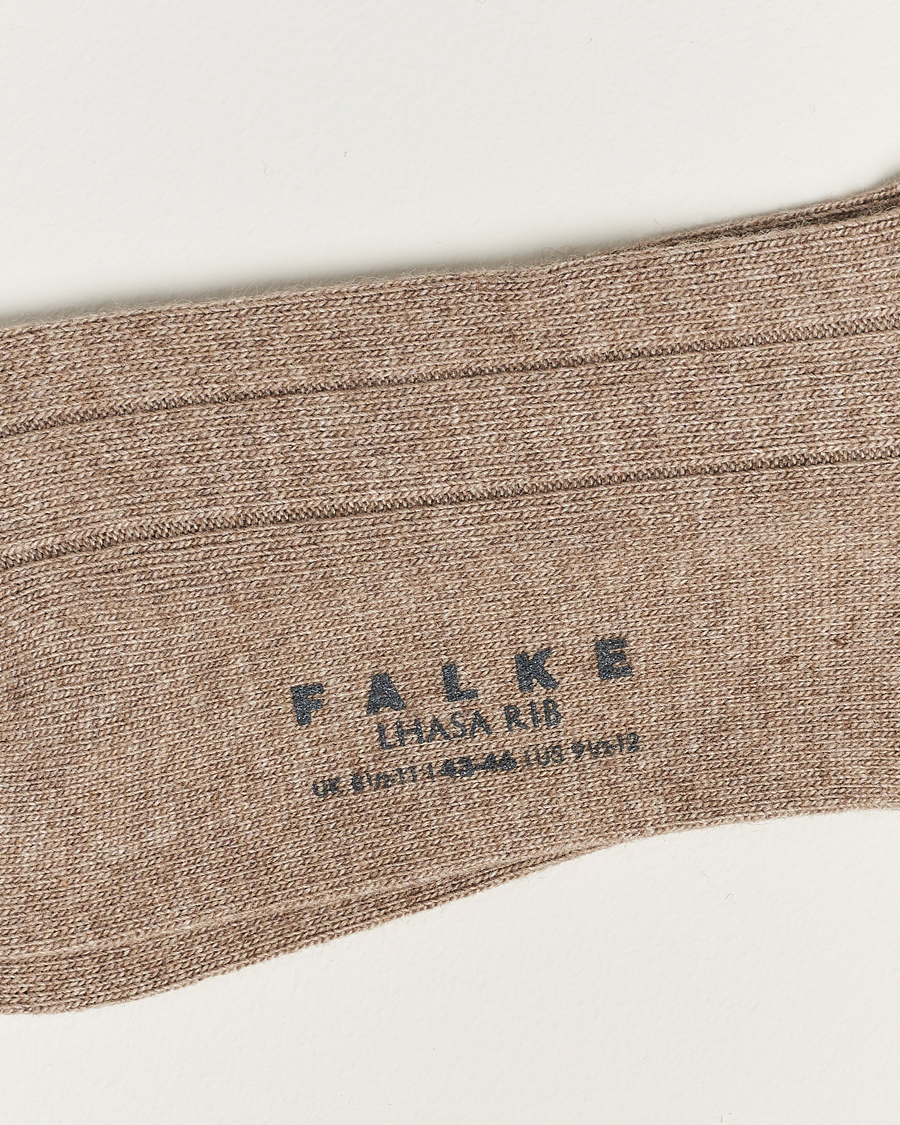 Herre |  | Falke | Lhasa Cashmere Socks Beige