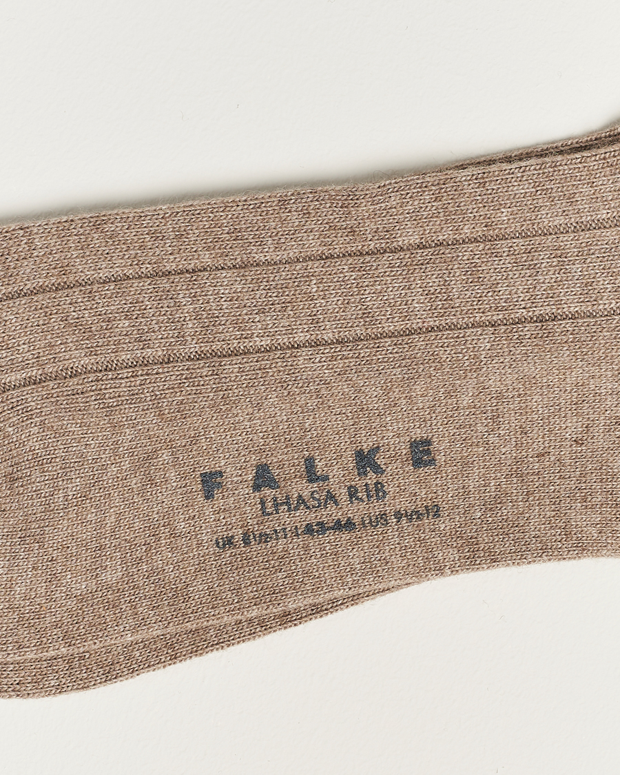 Herre | Strømper | Falke | Lhasa Cashmere Sock Nuthmeg Mel