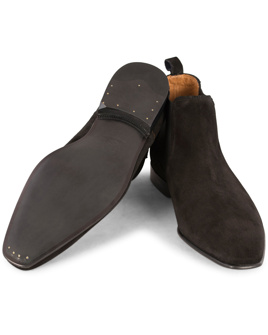 Herre | PS Paul Smith Falconer Chelsea Boot Black Suede | PS Paul Smith | Falconer Chelsea Boot Black Suede