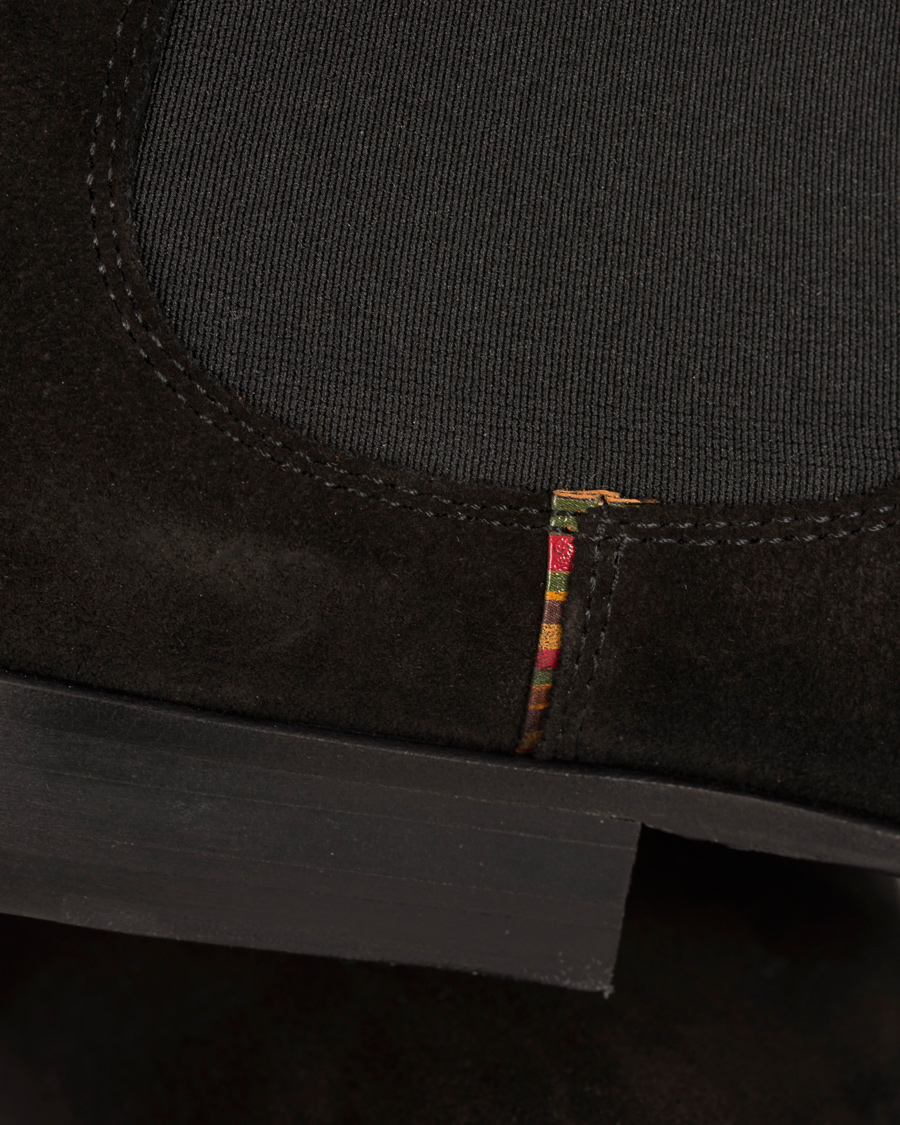 Herre | PS Paul Smith Falconer Chelsea Boot Black Suede | PS Paul Smith | Falconer Chelsea Boot Black Suede