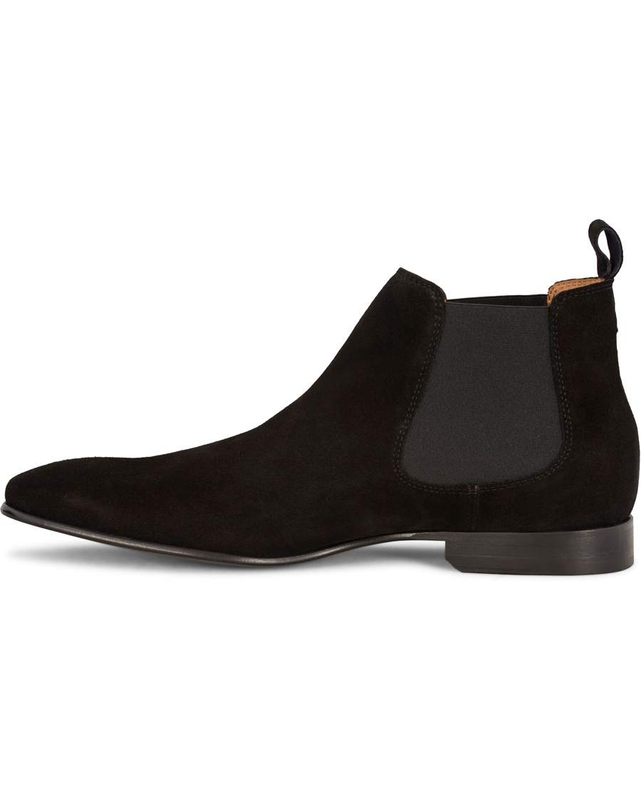 Herre | PS Paul Smith Falconer Chelsea Boot Black Suede | PS Paul Smith | Falconer Chelsea Boot Black Suede