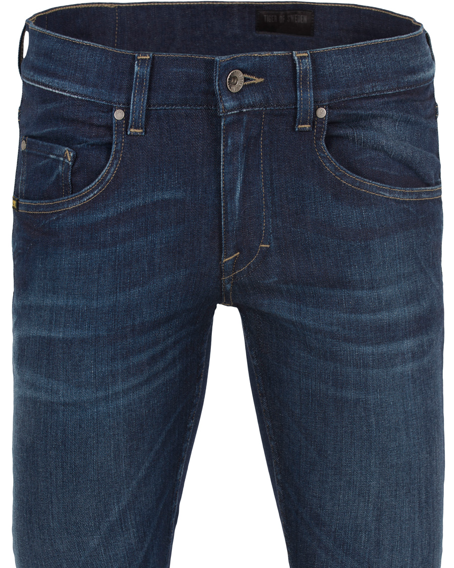 Herre | Jeans | Tiger of Sweden Jeans | Slim Base Dark Blue Washed