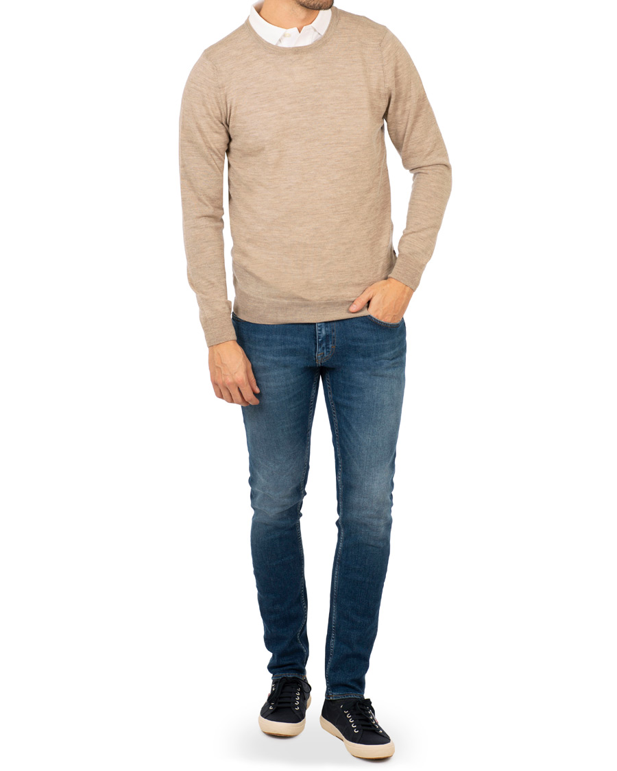 Herre | Trøjer | NN07 | Charles Merino Wool Nature Melange
