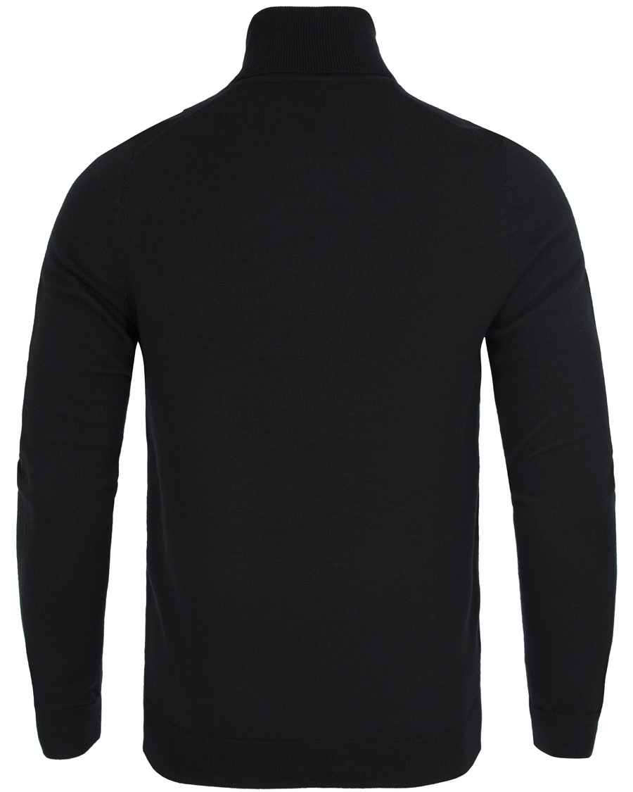 Herre | Trøjer | Fred Perry | Merino Rollneck Sweater Black