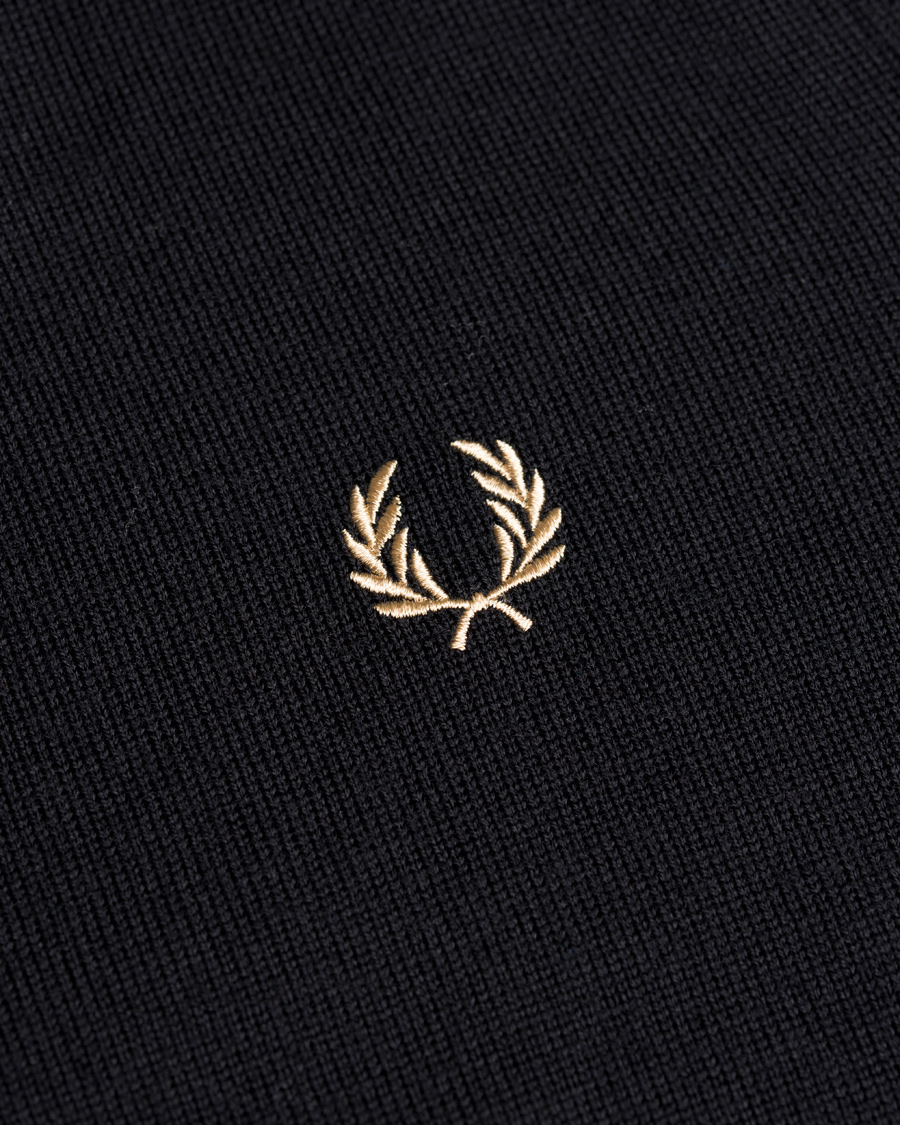 Herre | Trøjer | Fred Perry | Merino Rollneck Sweater Black