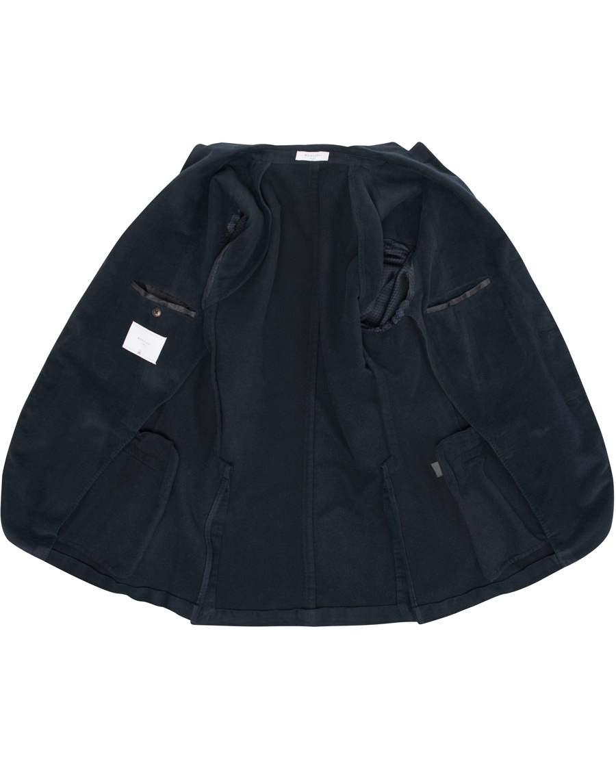 Herre | Blazere & jakker | Boglioli | Moleskin K Jacket Blazer Dark Navy