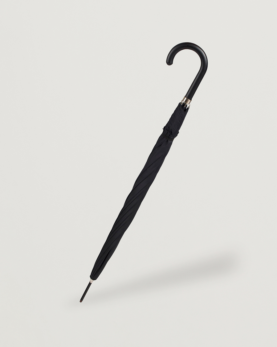 Herre | Paraplyer | Fox Umbrellas | Hardwood Automatic Umbrella Black