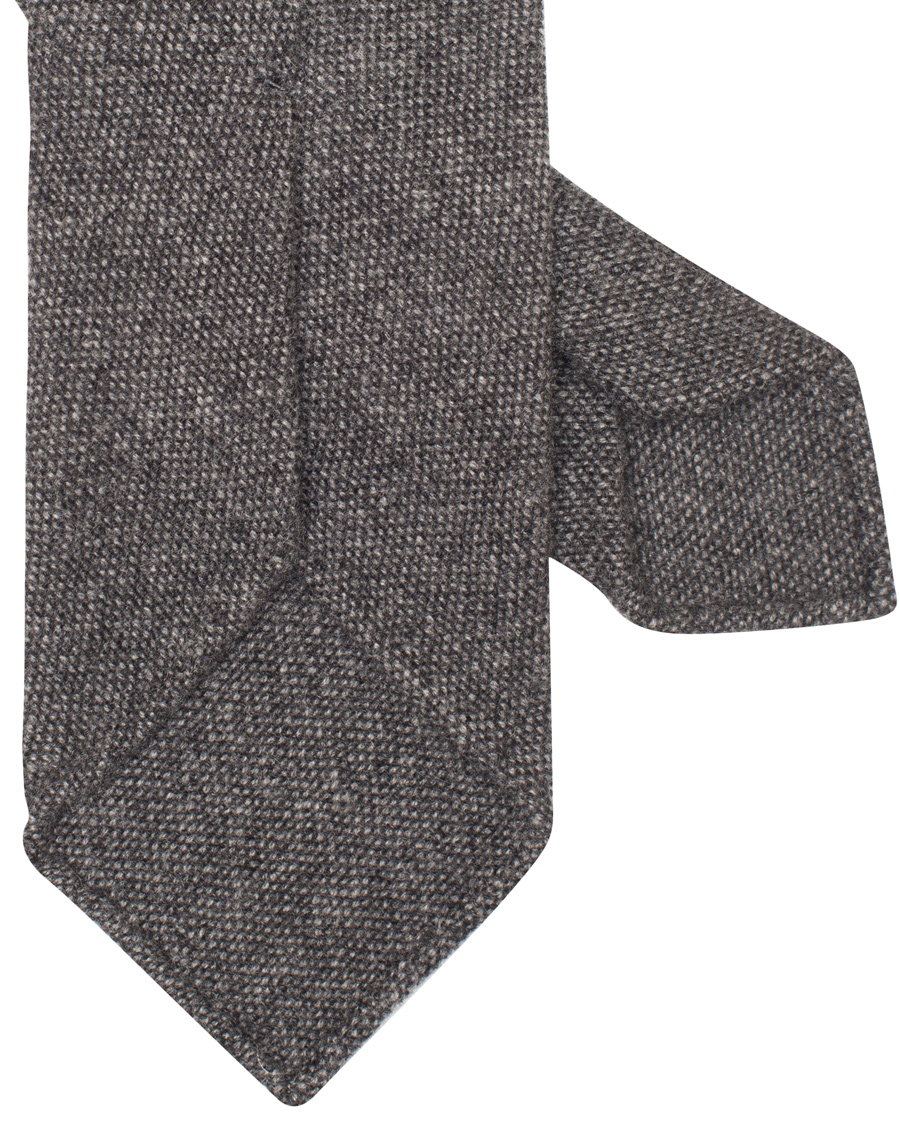 Herre | Drake's Cashmere 8 cm Tie Grey | Drake's | Cashmere 8 cm Tie Grey