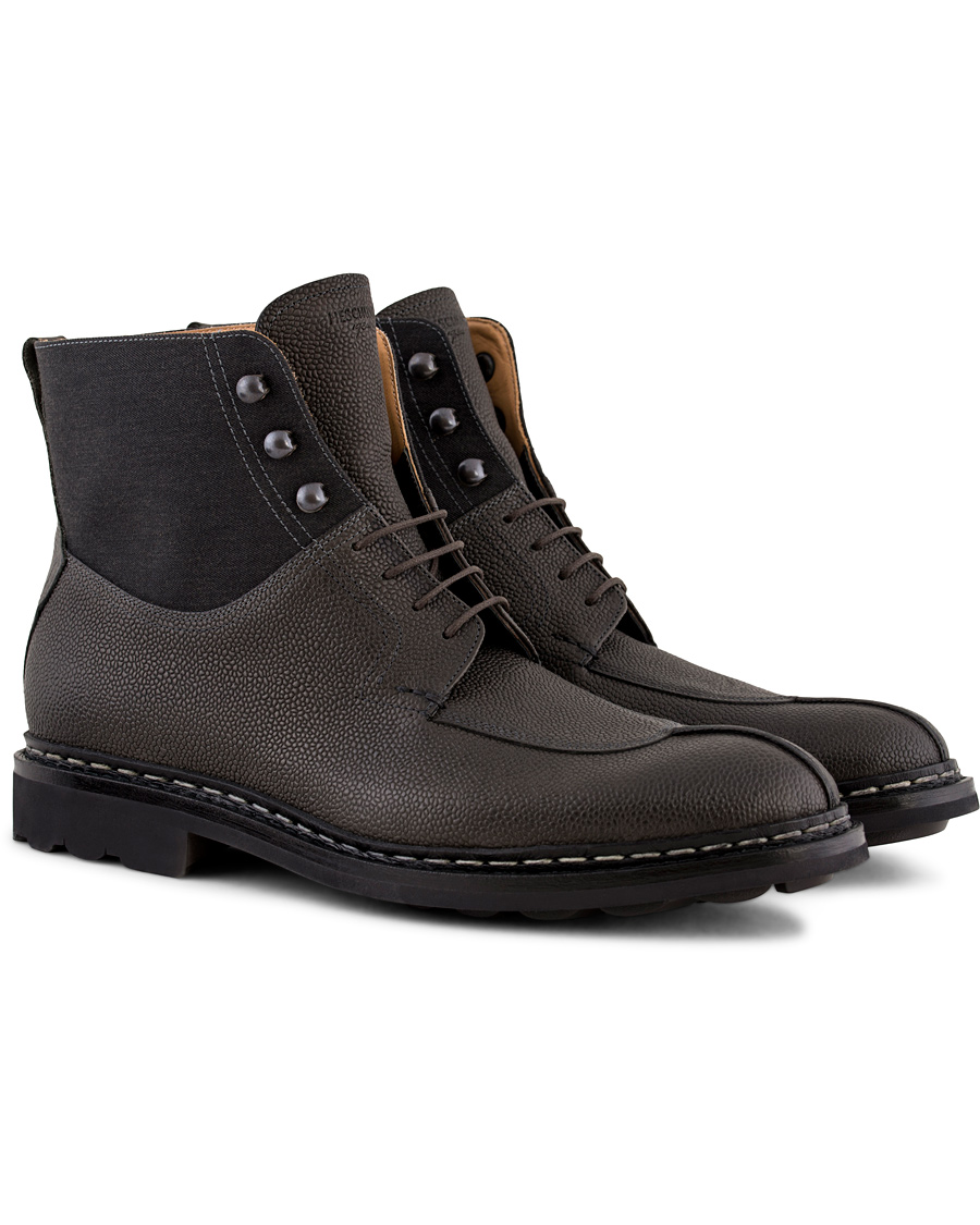 Herre | Heschung Ginkgo Beluga Boot Grained Black Calf | Heschung | Ginkgo Beluga Boot Grained Black Calf