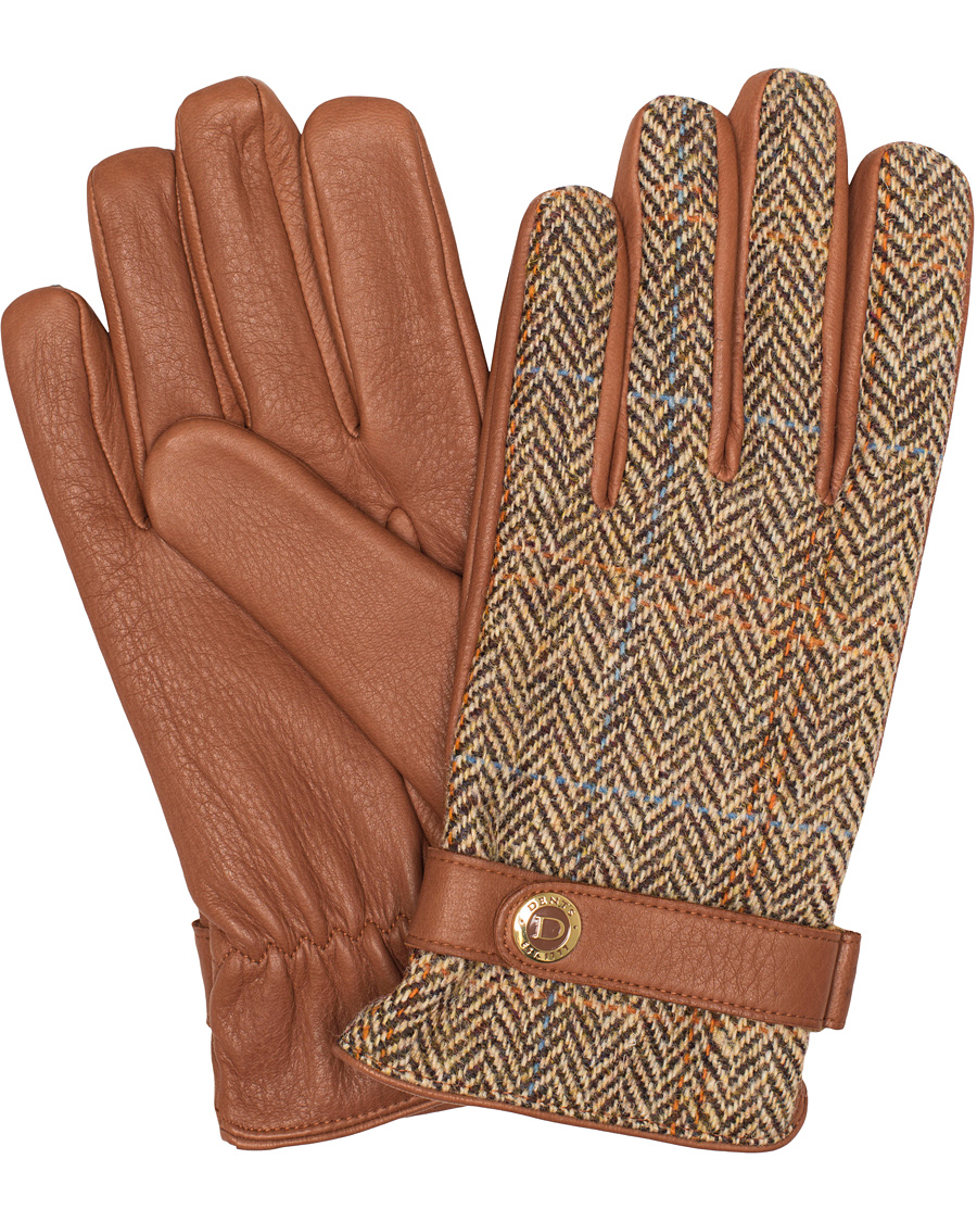 Herre | Dents The Heritage Collection Harris Tweed Glove Havana/Grouse | Dents | The Heritage Collection Harris Tweed Glove Havana/Grouse