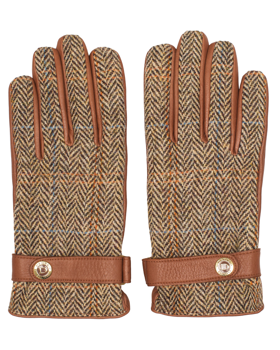 Herre | Dents The Heritage Collection Harris Tweed Glove Havana/Grouse | Dents | The Heritage Collection Harris Tweed Glove Havana/Grouse
