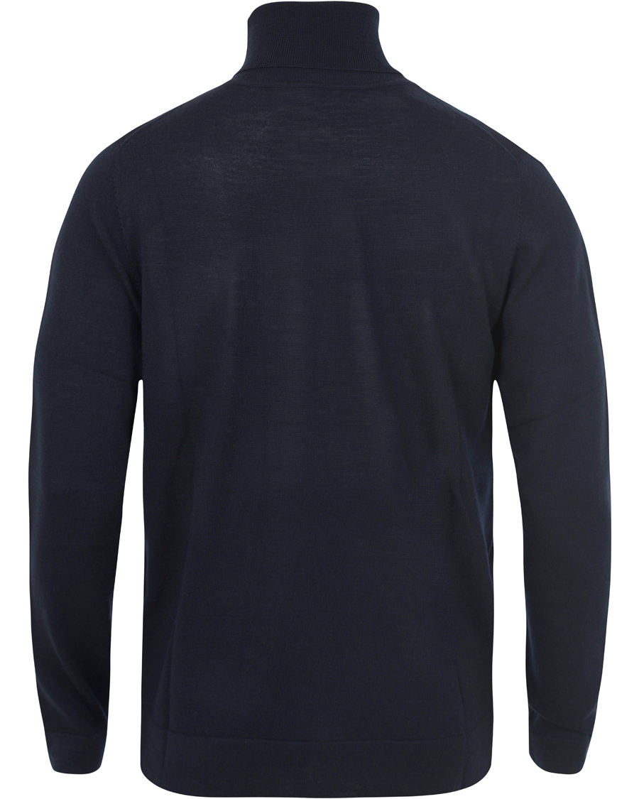 Herre | Trøjer | Filippa K | Fine Merino Rollerneck Navy