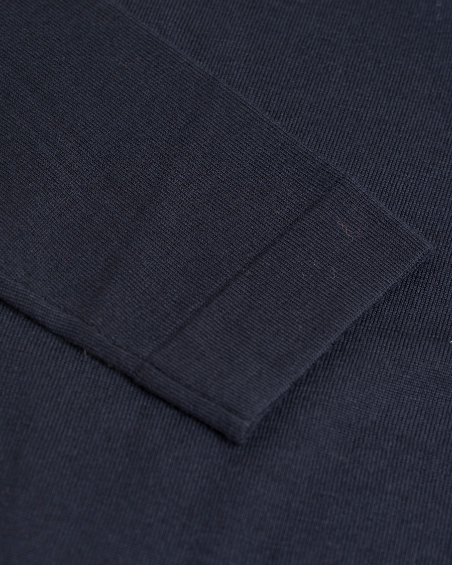 Herre | Trøjer | Filippa K | Fine Merino Rollerneck Navy