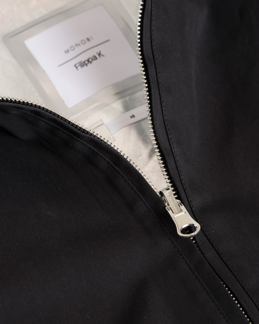 Herre | Jakker | Filippa K | MFK-Jale Anorak Jacket Black Mate Silver