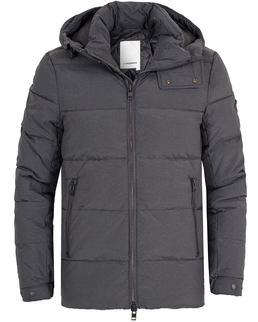 Herre | Jakker | J.Lindeberg | Barry 67 Down Jacket Rhino Grey