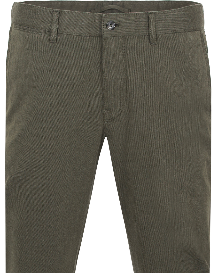 Herre | Bukser | J.Lindeberg | Chaze Flannel Twill Chino Maori Green