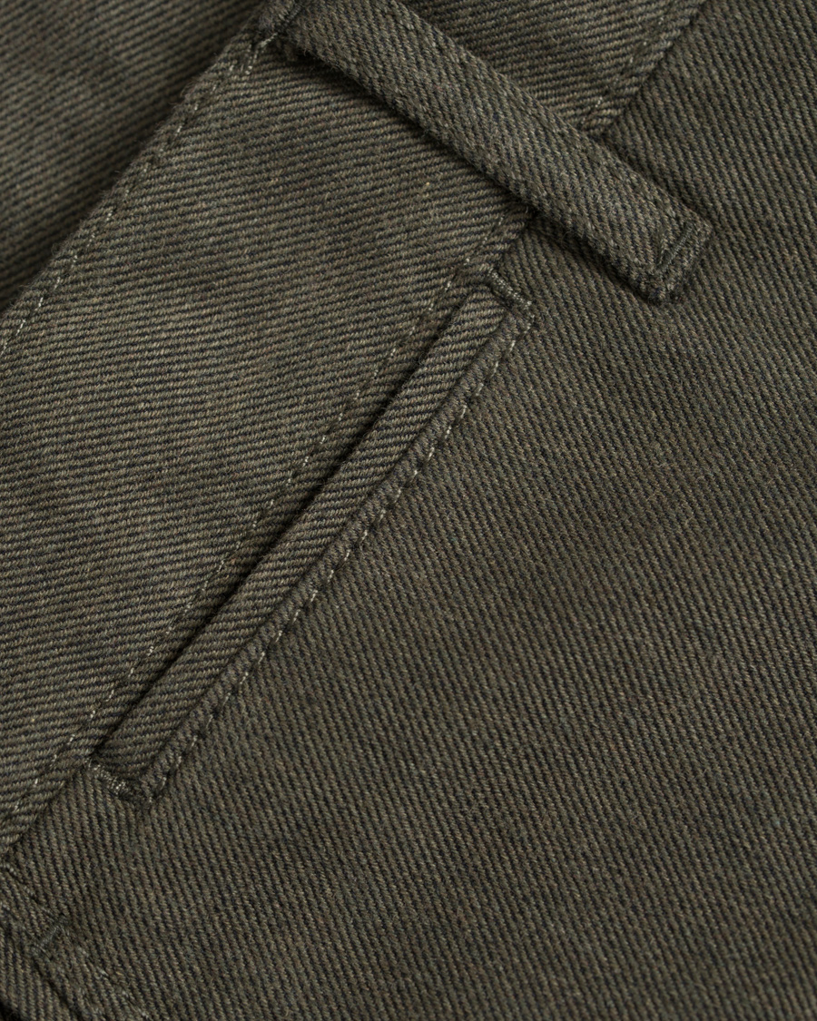 Herre | Bukser | J.Lindeberg | Chaze Flannel Twill Chino Maori Green