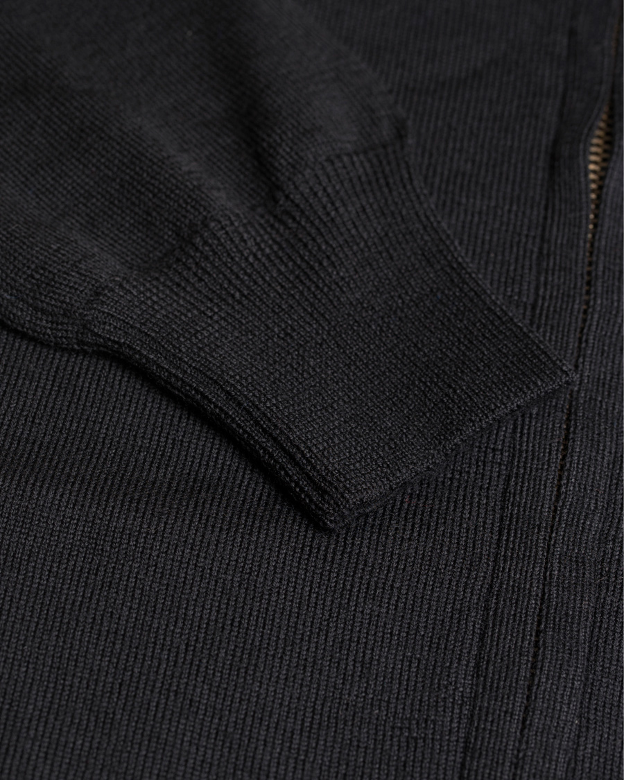 Herre | Trøjer | J.Lindeberg | August True Merino Black