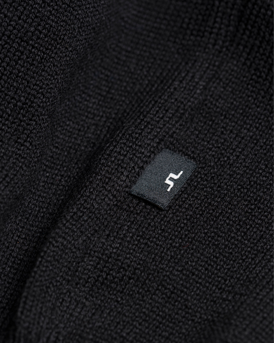 Herre | Trøjer | J.Lindeberg | August True Merino Black