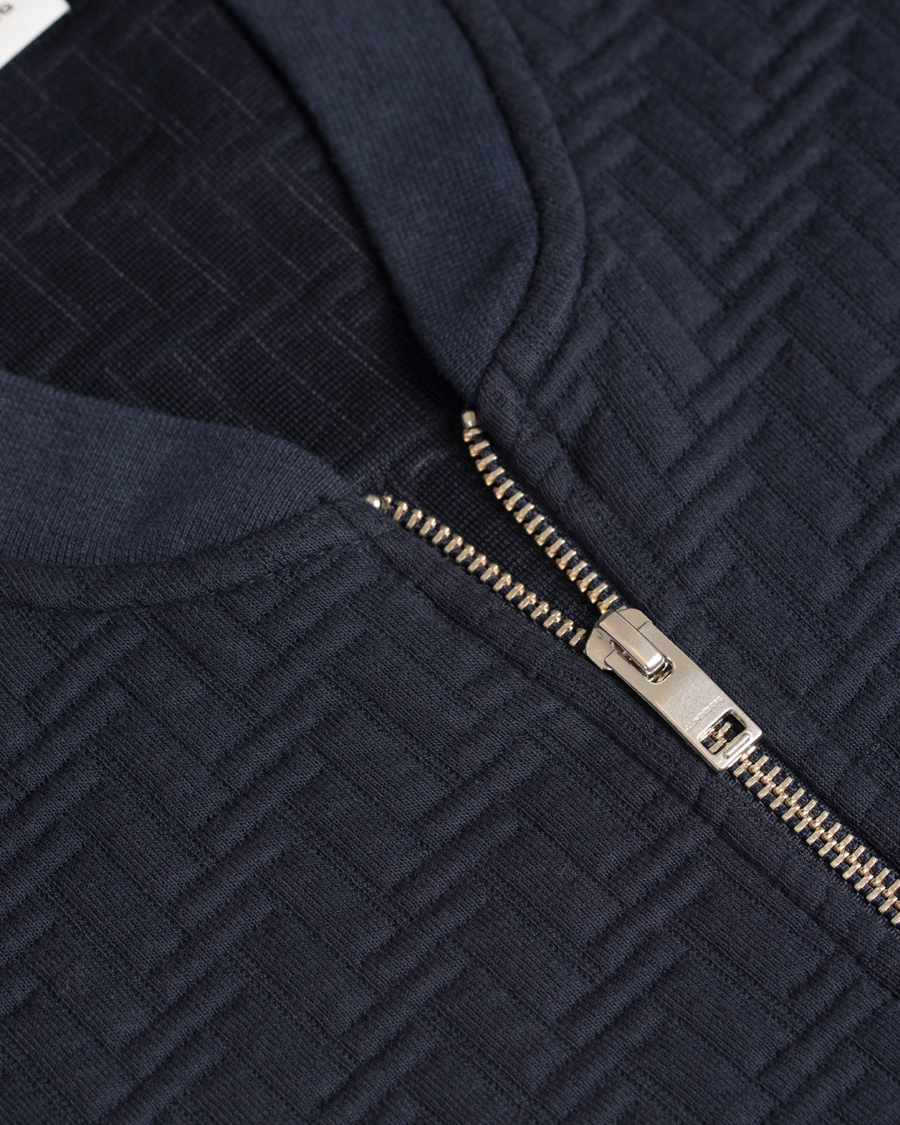 Herre | Trøjer | J.Lindeberg | Randall Quilt Jersey Midnight