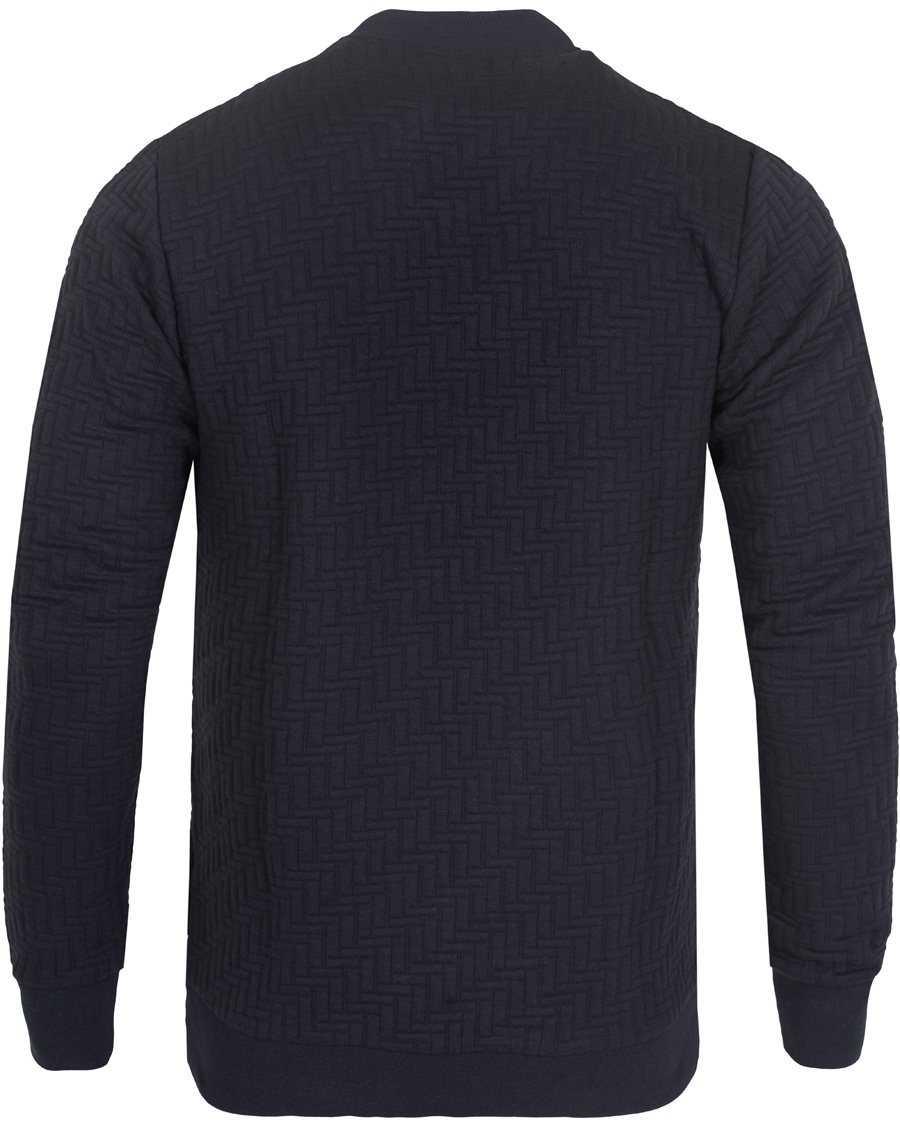 Herre | Trøjer | J.Lindeberg | Randall Quilt Jersey Midnight