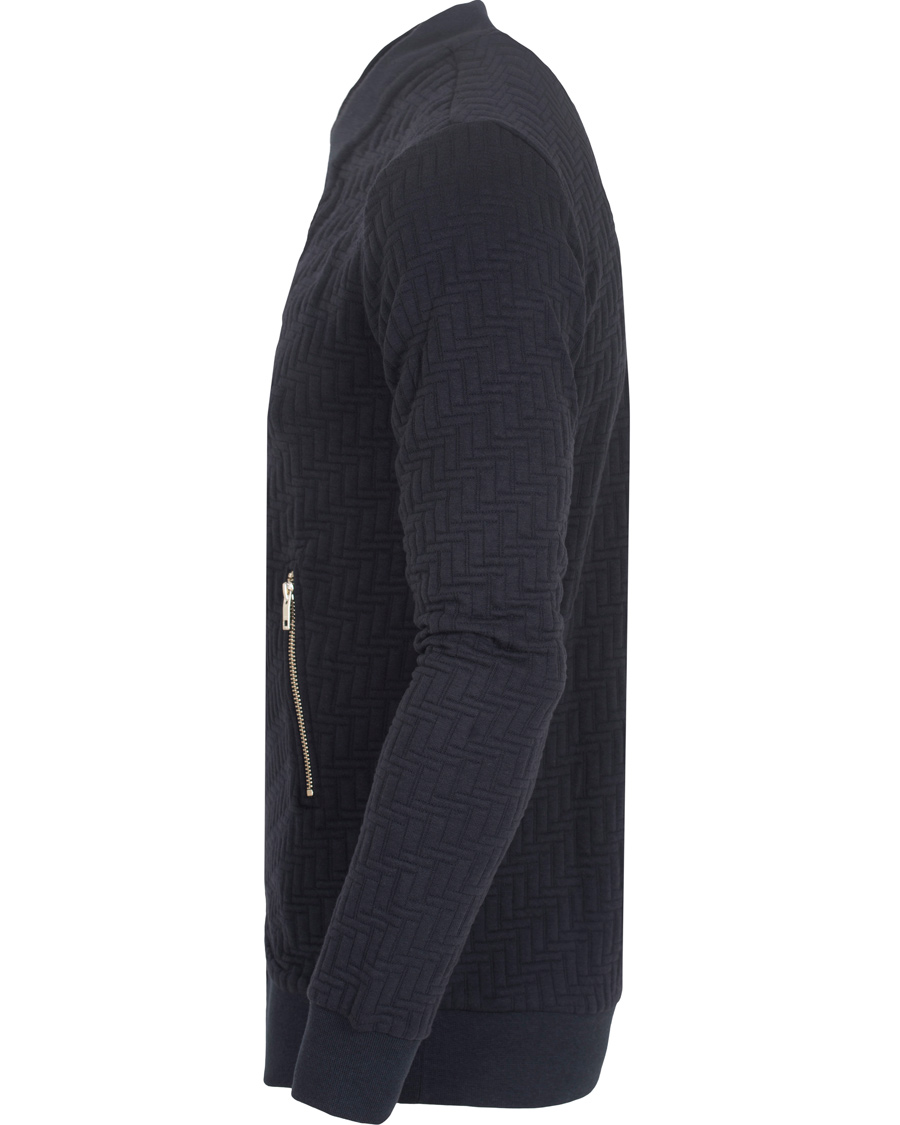 Herre | Trøjer | J.Lindeberg | Randall Quilt Jersey Midnight