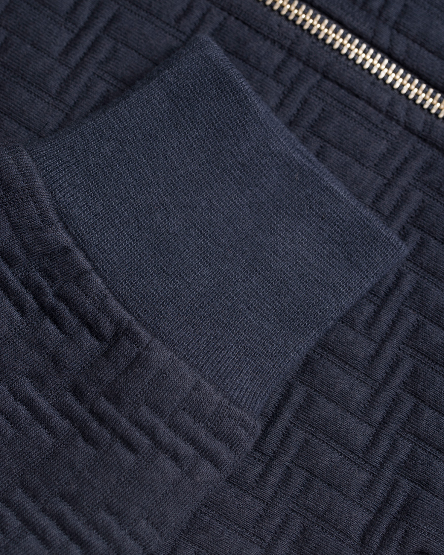 Herre | Trøjer | J.Lindeberg | Randall Quilt Jersey Midnight