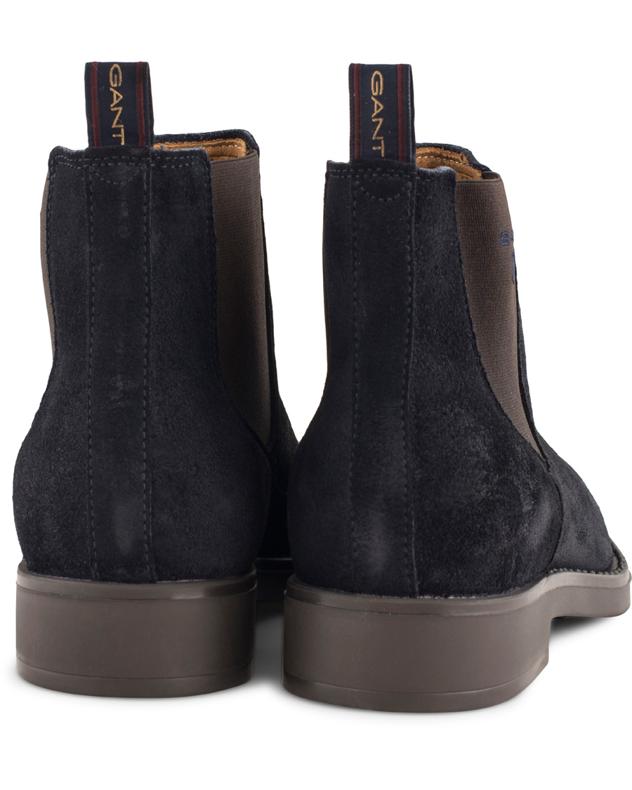 Herre | GANT Oscar Chelsea Boot Navy Suede | GANT | Oscar Chelsea Boot Navy Suede