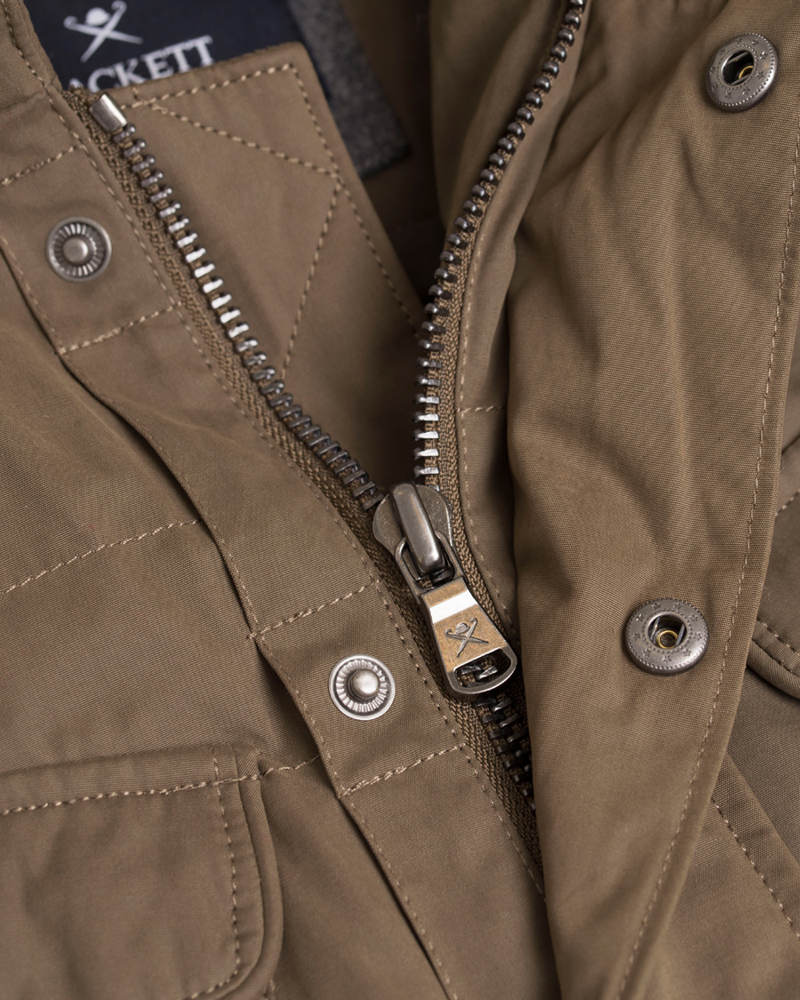 Herre | Jakker | Hackett | New Velospeed Jacket Taupe