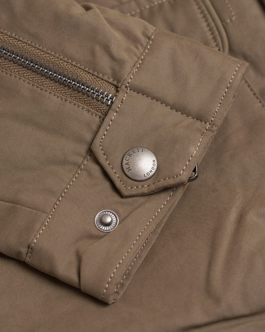 Herre | Jakker | Hackett | New Velospeed Jacket Taupe