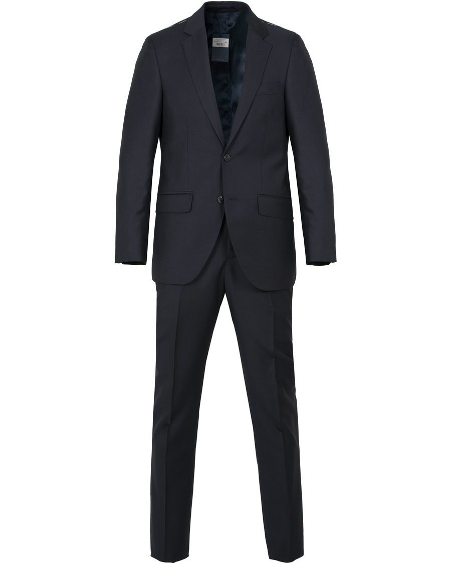Herre | Jakkesæt | Hackett | Mayfair Wool Suit Midnight