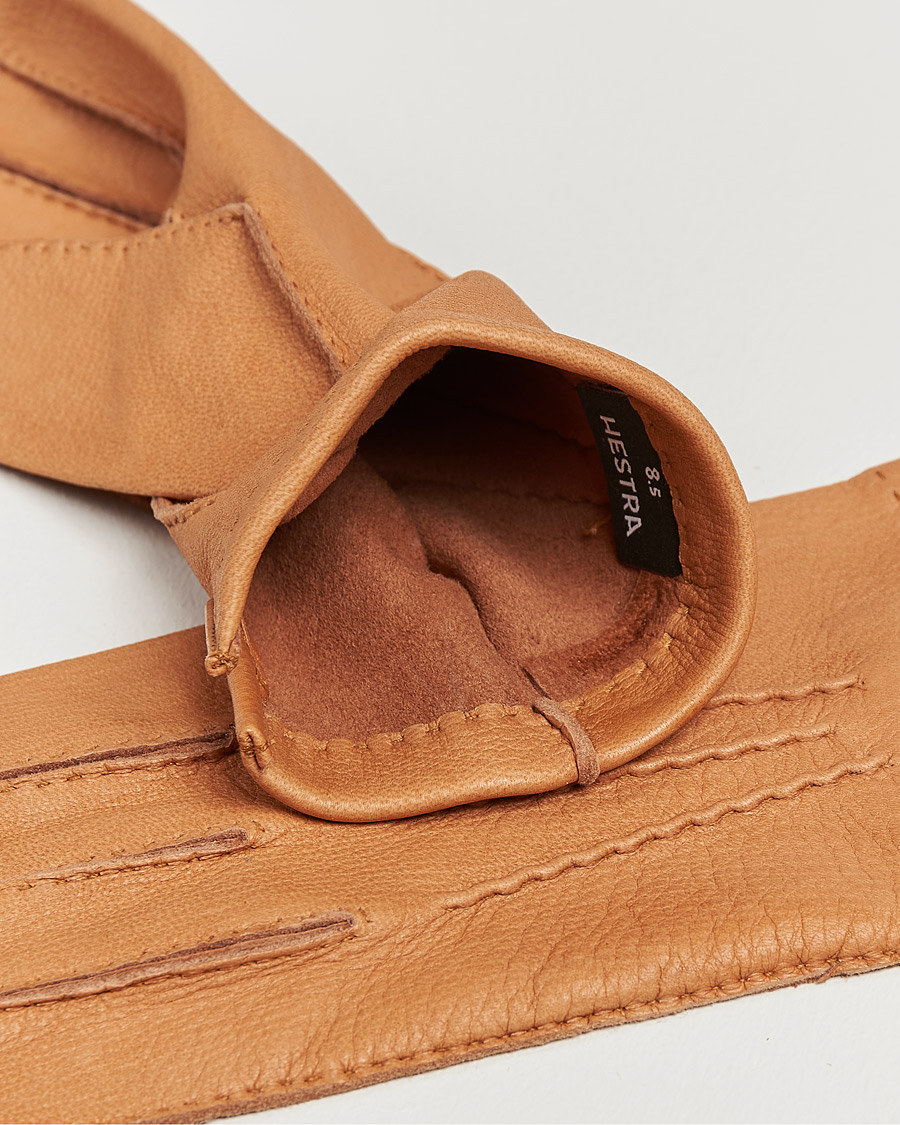 Herre | Afdelinger | Hestra | Henry Unlined Deerskin Glove Cognac