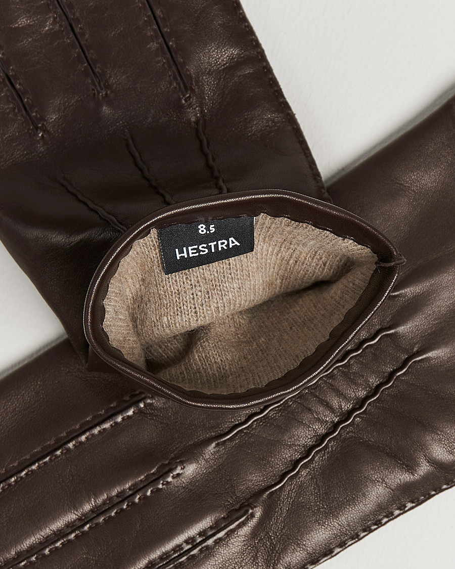 Herre | Afdelinger | Hestra | Edward Wool Liner Glove Espresso