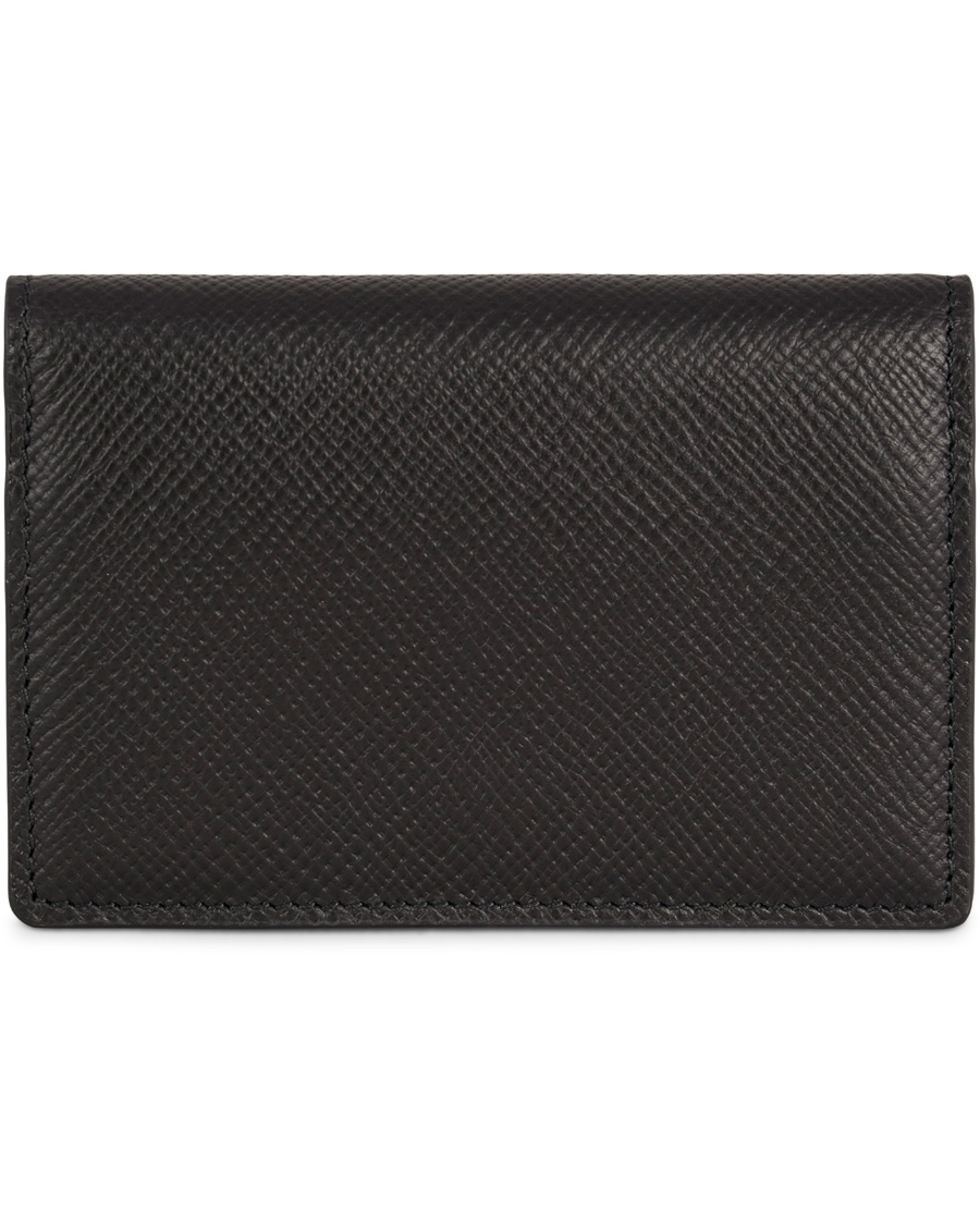 Herre | Smythson Panama Business Card Case Black Leather | Smythson | Panama Business Card Case Black Leather
