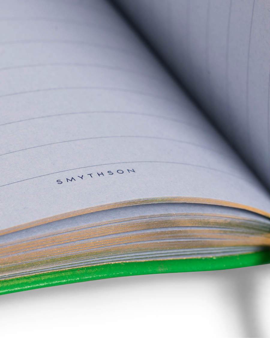 Herre | Smythson Panama Notebook Emerald