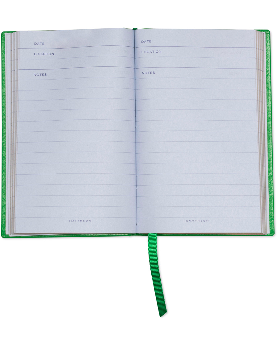 Herre | Smythson Panama Notebook Emerald