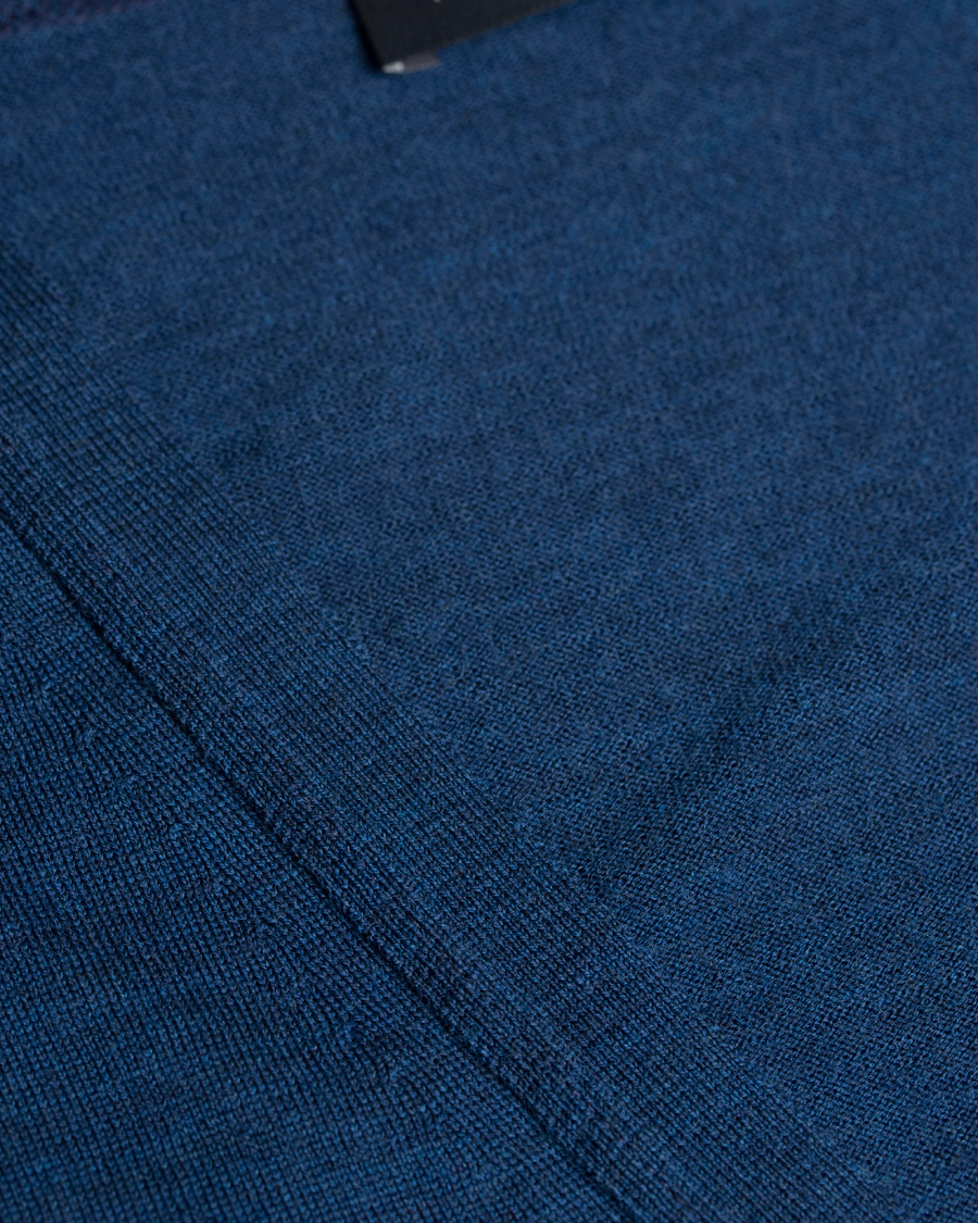 Herre | Trøjer | John Smedley | Bryn Extra Fine Merino Cardigan Indigo