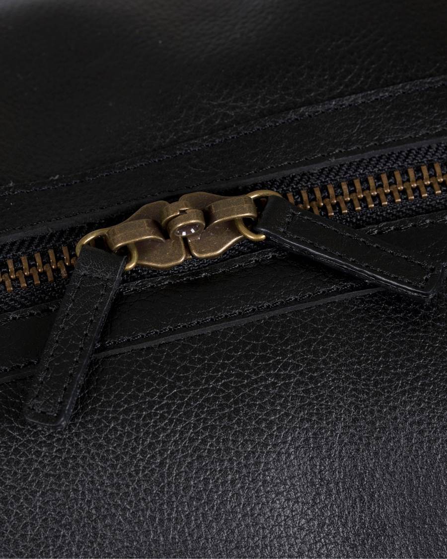 Herre | Barbour Lifestyle Leather Medium Travel Explorer Black | Barbour Lifestyle | Leather Medium Travel Explorer Black