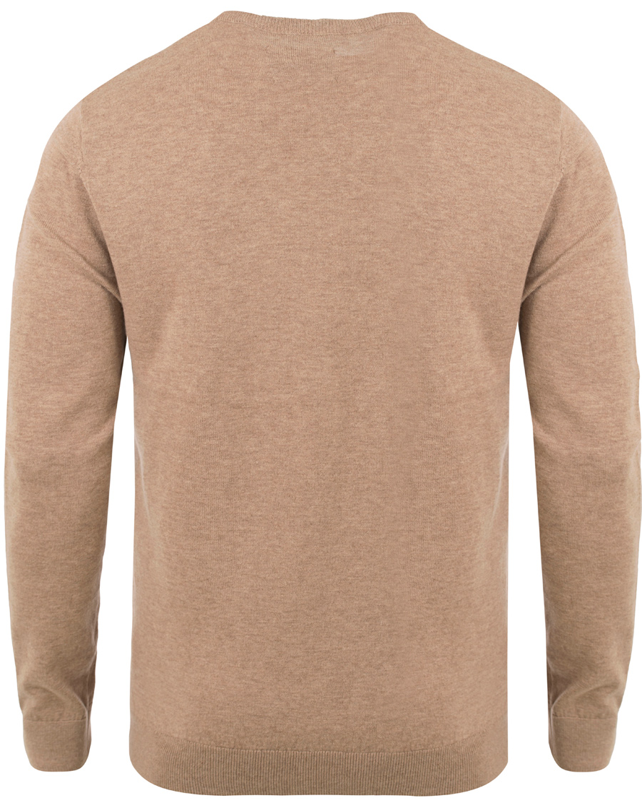 Herre | Trøjer | Lexington | Jeff Crewneck Sweater Silver Mink Beige