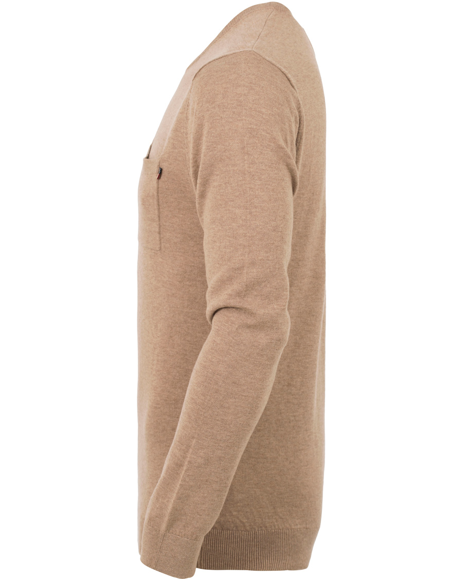 Herre | Trøjer | Lexington | Jeff Crewneck Sweater Silver Mink Beige