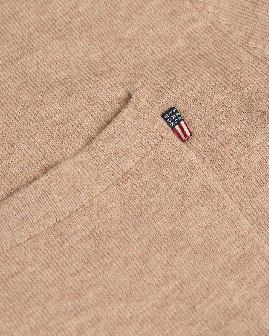 Herre | Trøjer | Lexington | Jeff Crewneck Sweater Silver Mink Beige