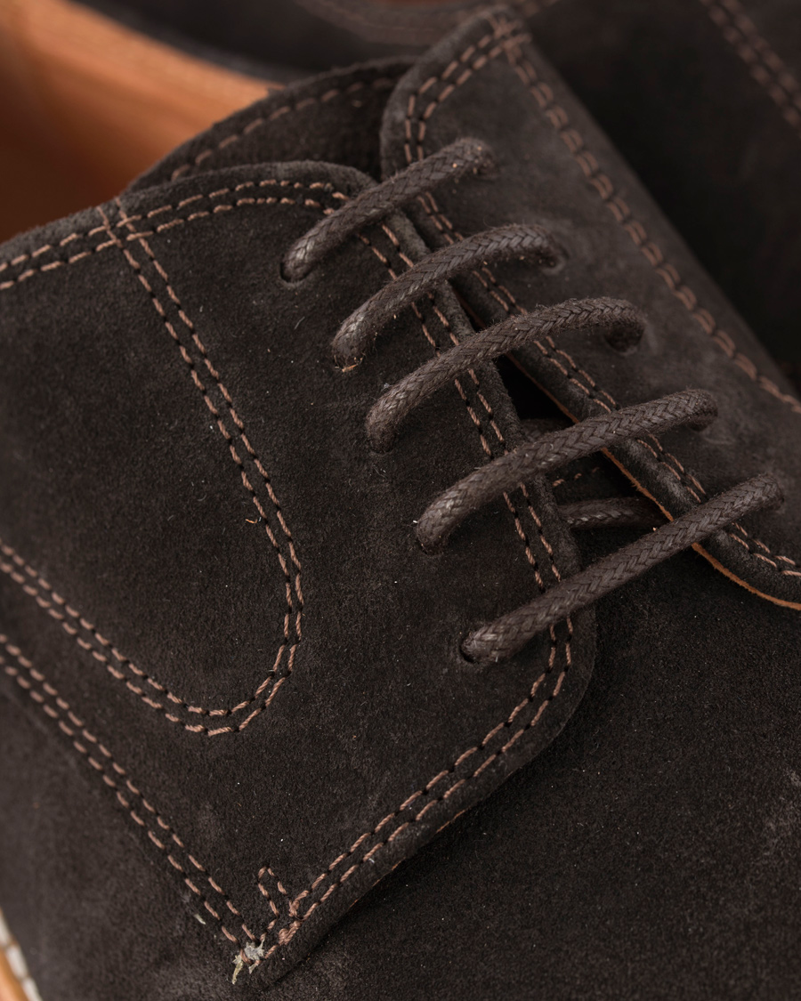 Herre | Morris Derby Suede Shoe Dark Brown | Morris | Derby Suede Shoe Dark Brown