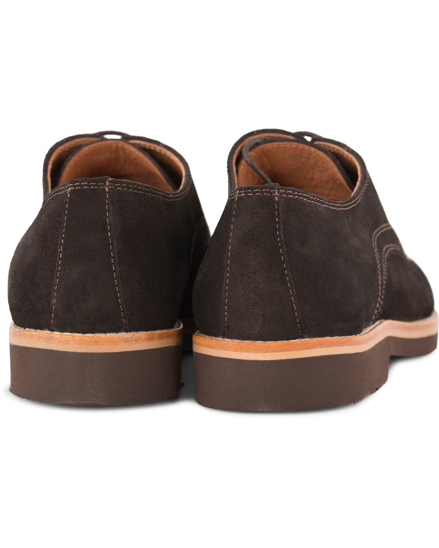 Herre | Morris Derby Suede Shoe Dark Brown | Morris | Derby Suede Shoe Dark Brown
