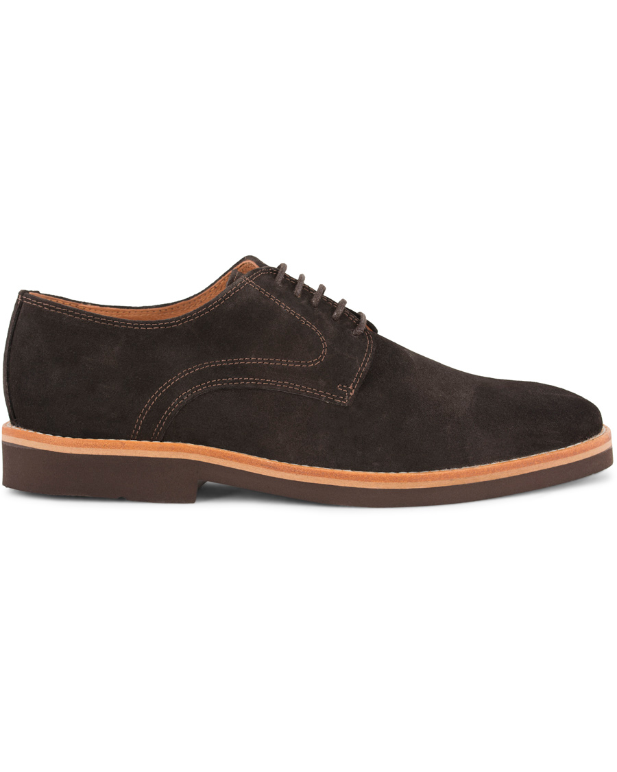 Herre | Morris Derby Suede Shoe Dark Brown | Morris | Derby Suede Shoe Dark Brown