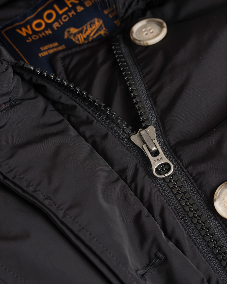 Herre | Jakker | Woolrich | Woman Arctic Luxury Fox Parka New Black
