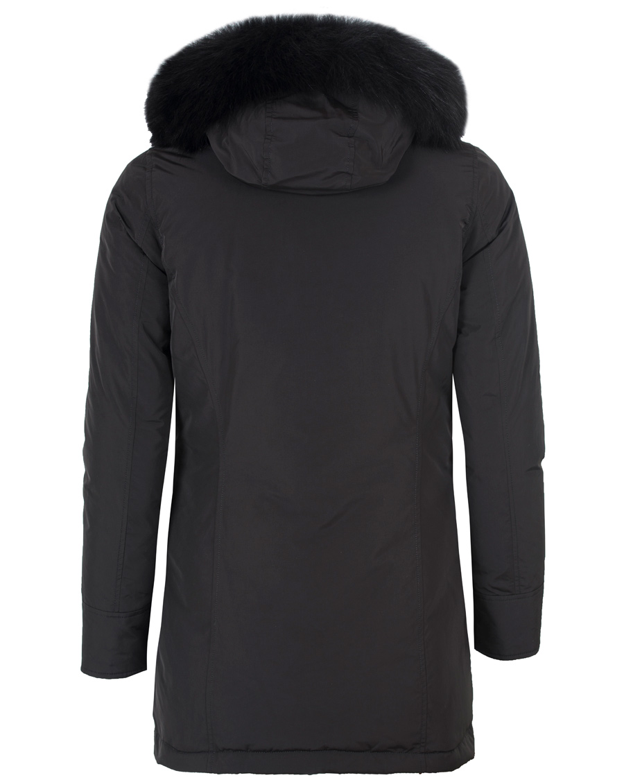 Herre | Jakker | Woolrich | Woman Arctic Luxury Fox Parka New Black