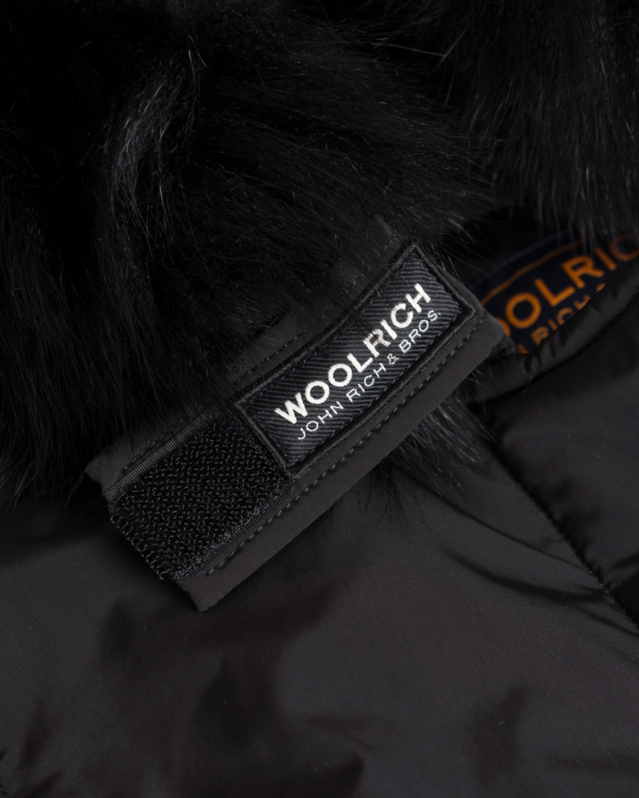 Herre | Jakker | Woolrich | Woman Arctic Luxury Fox Parka New Black
